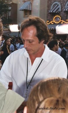 William Fichtner signing autographs at the Pirates of the Caribbean premiere